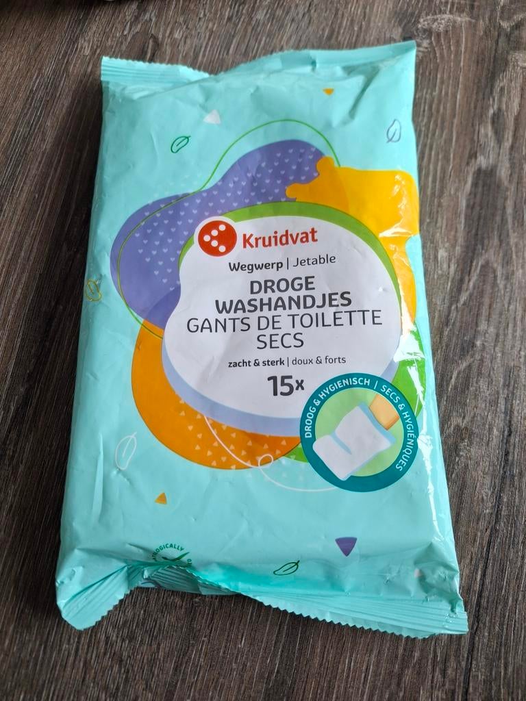 Nieuw kruidvat droge washandjes, Ophalen of Verzenden, Nieuw, Overige typen