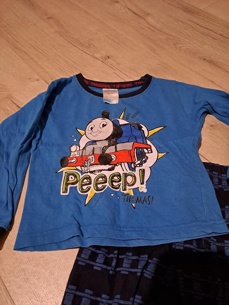 Thomas de trein pyjama maat 2 / 3, Ophalen of Verzenden, Gebruikt, Jongen, Nacht- of Onderkleding