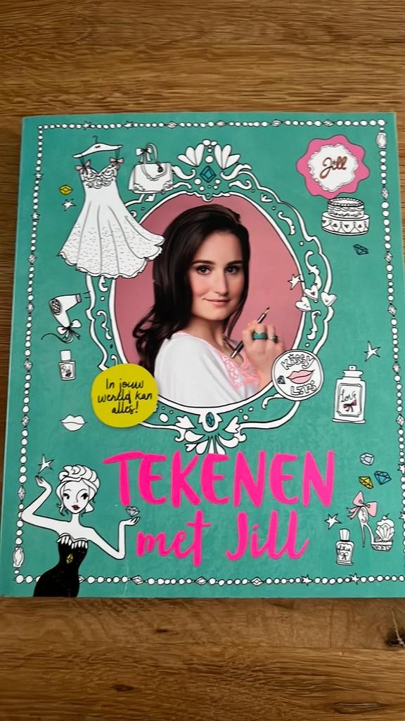 Tekenen met Jill - Leer tekenen!, Verzenden, Zo goed als nieuw, Tekenen en Schilderen, Geschikt voor kinderen