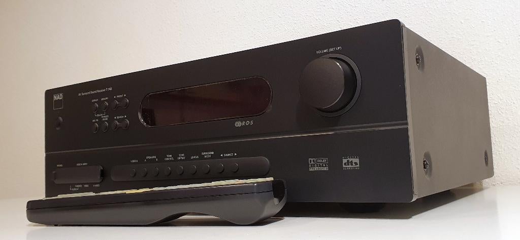 Receiver NAD T743 - 7.1 (70W), Optical aansluiting, Overige merken, Ophalen of Verzenden, 60 tot 120 watt, S