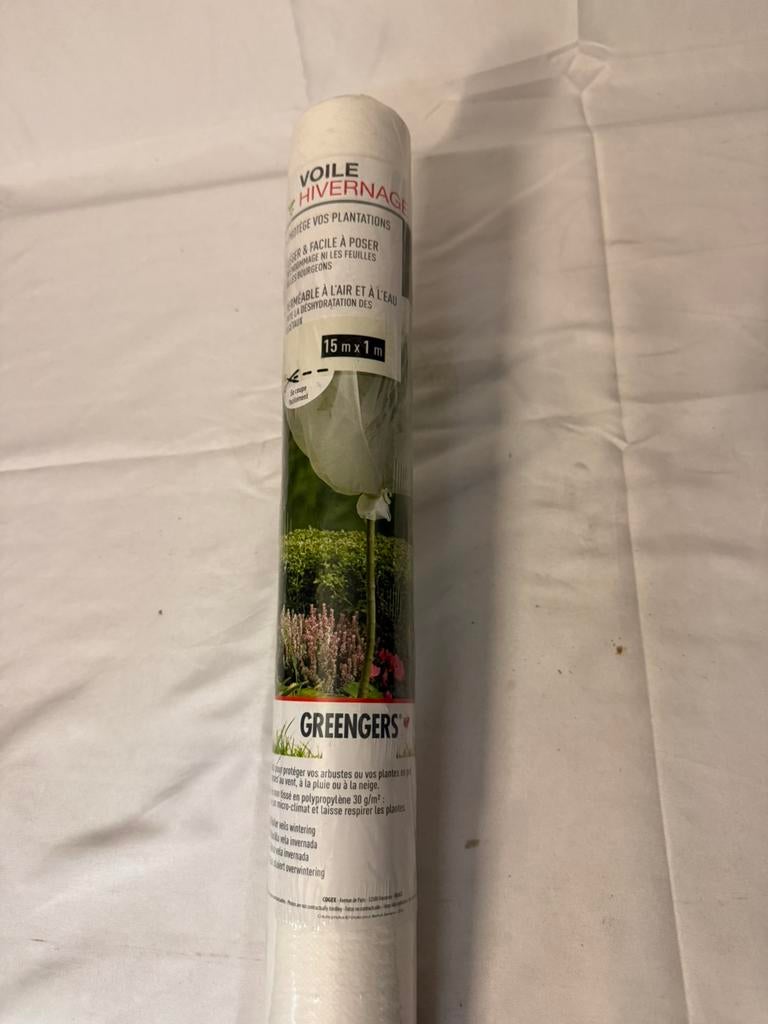 Vliesdoek rol 15 x 1 mtr greengers. Grote hoeveelheid, Ophalen of Verzenden, Zo goed als nieuw, Tuinieren en Tuinplanten
