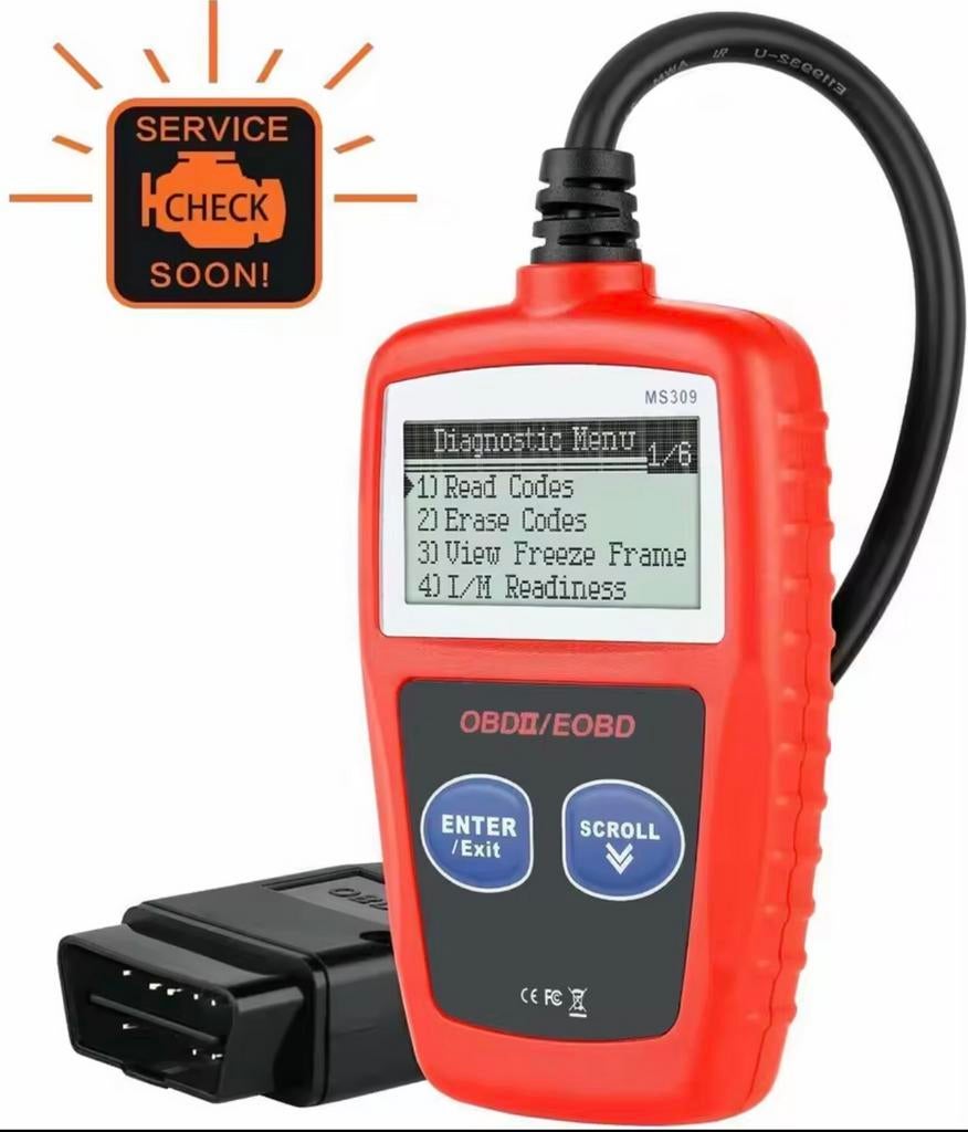 Universeel OBD2 Auto uitleesapparaat  - Diagnose scanner, Auto diversen, Ophalen of Verzenden, Nieuw