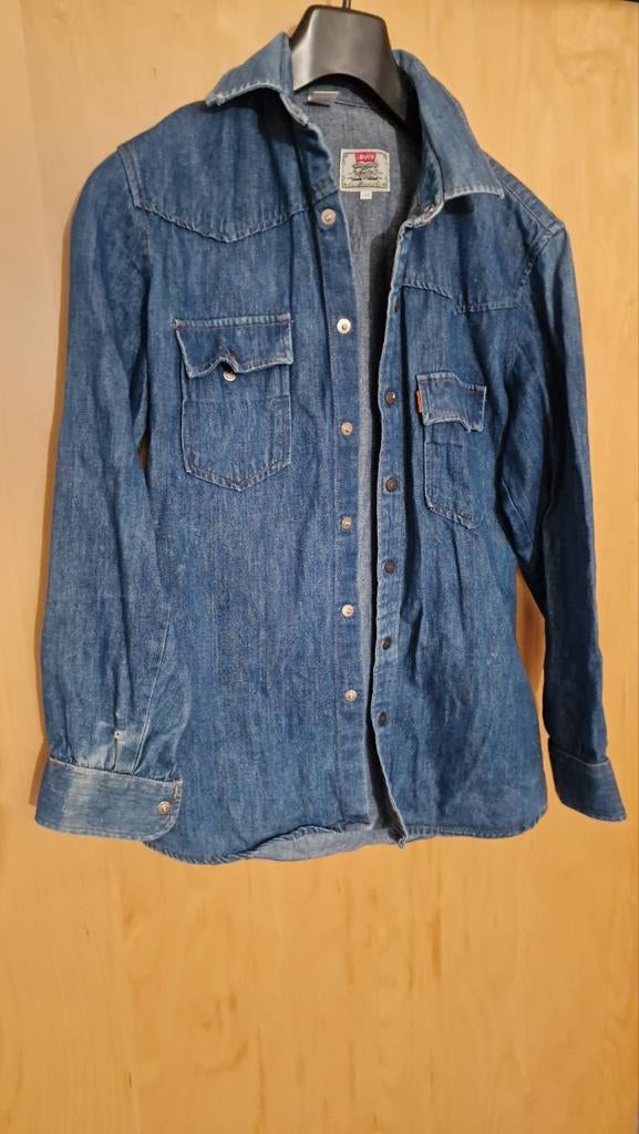 Vintage Levi's Blouse Maat 38 - Jaren 70, Kleding | Dames, Blouses en Tunieken, Levi's, Ophalen of Verzenden, Gedragen, Maat 38/40 (M)