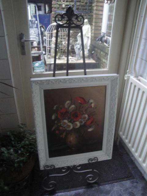 schilders ezel metaal hoog, Antiek en Kunst, Ophalen