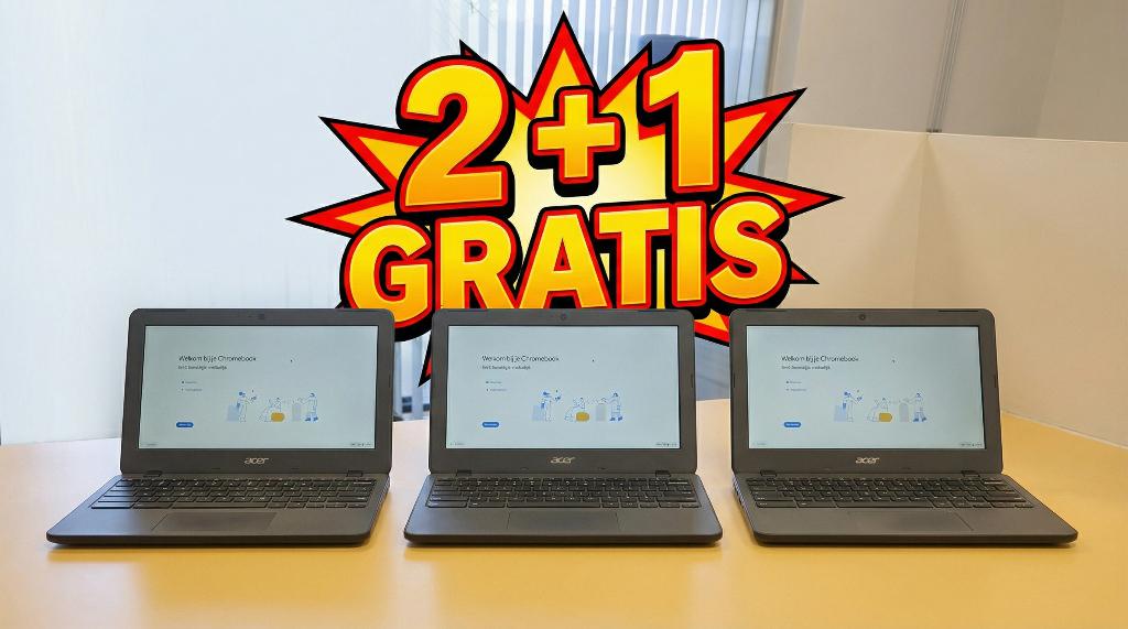 2+1 GRATIS Acer Chromebooks | €30 p/st | OP=OP!, Gebruikt, Qwerty, Met touchscreen, Ophalen of Verzenden