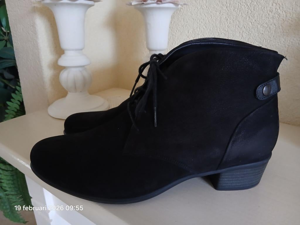 Durea maat 7.5 /41 wijdte H, Kleding | Dames, Schoenen, Schoenen met lage hakken, Zwart, Zo goed als nieuw, DUREA