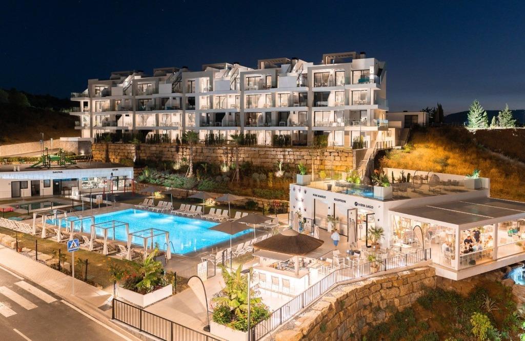 Penthouse loft te huur in Las Lagunas de Mijas, Wasmachine, Appartement, Landelijk, 1 slaapkamer