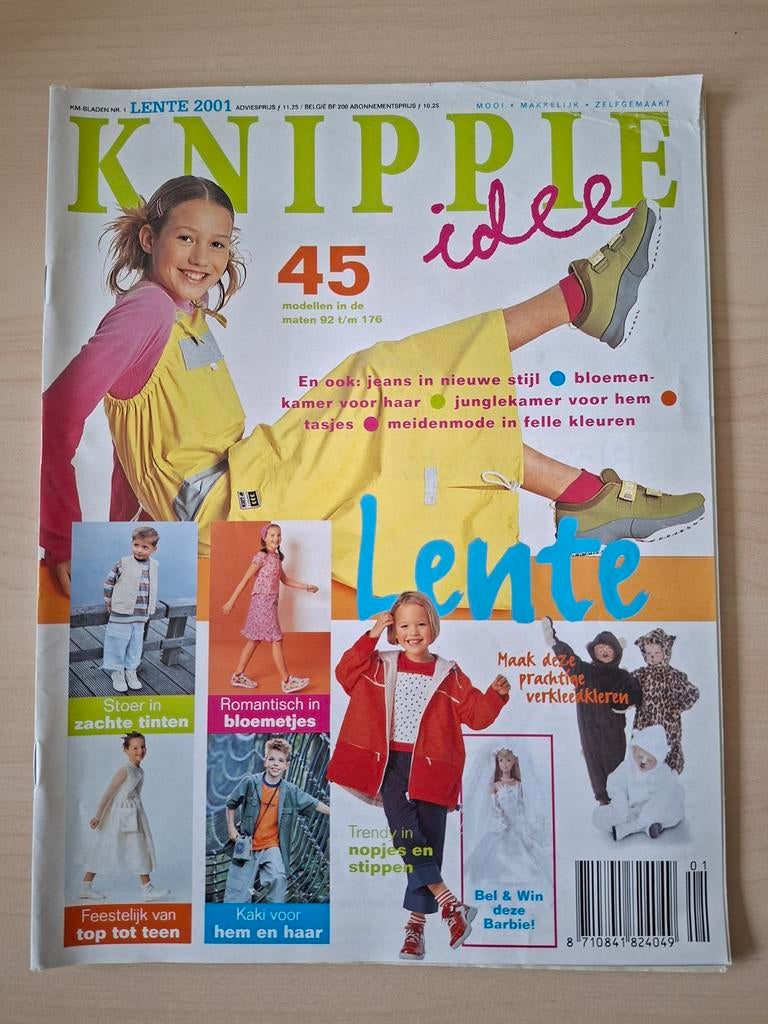 Knippie Lente 2001 - Kinderkleding Patronen, Ophalen of Verzenden, Kind, Overige merken