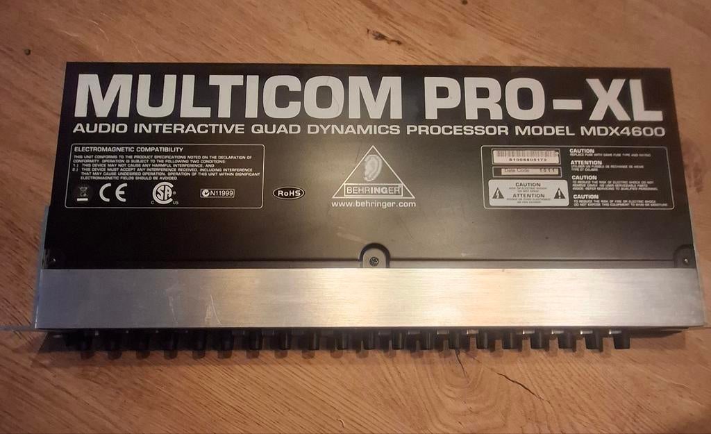 Beheringer MDX4600 compressor, Ophalen of Verzenden, Gebruikt, Minder dan 500 watt