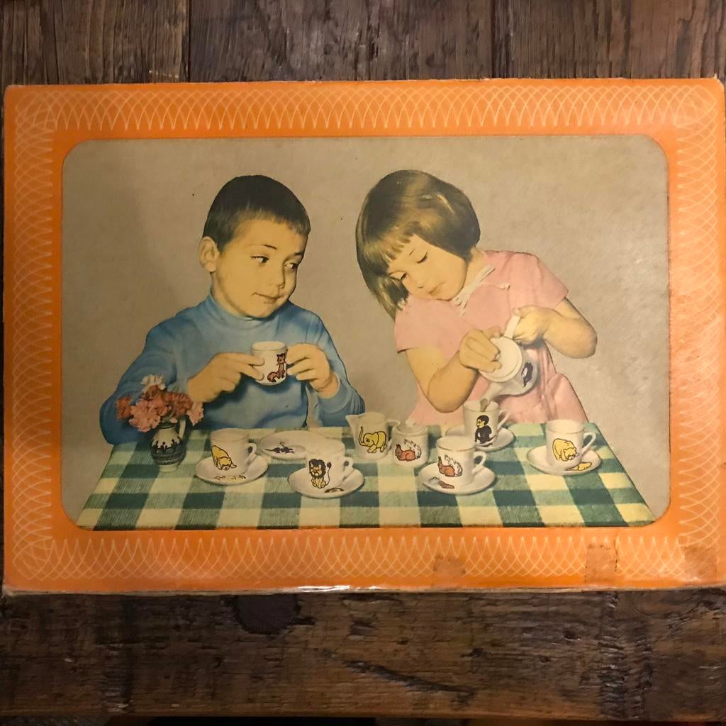Vintage Kinderserviesje - Verzamelaarsobject, Ophalen of Verzenden