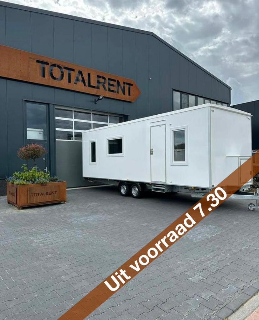 Te koop uit voorraad nieuwe woonunit 7.30 met stapelbedden, Ophalen, Nieuw