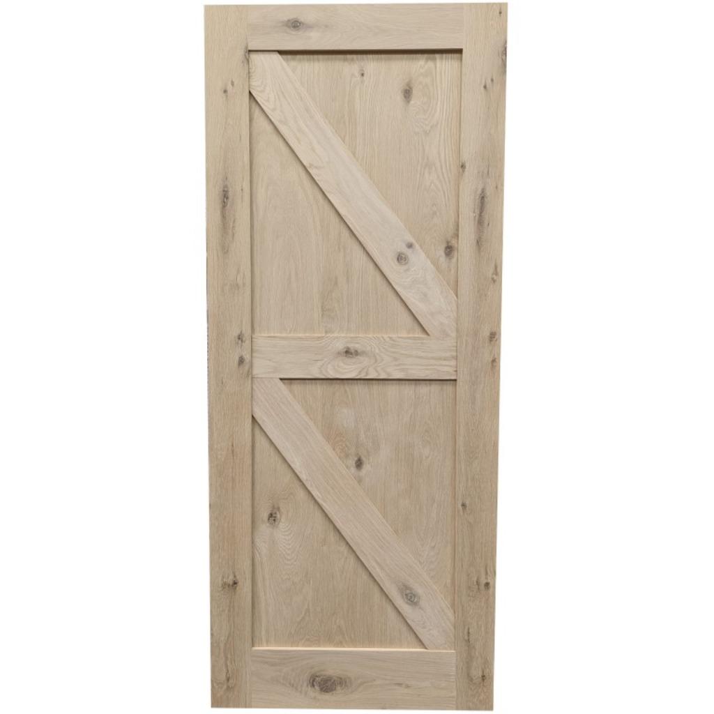 Eiken binnendeur | deur | binnendeur | barndeur | eiken deur, Ophalen, 80 tot 100 cm, Binnendeur, Nieuw