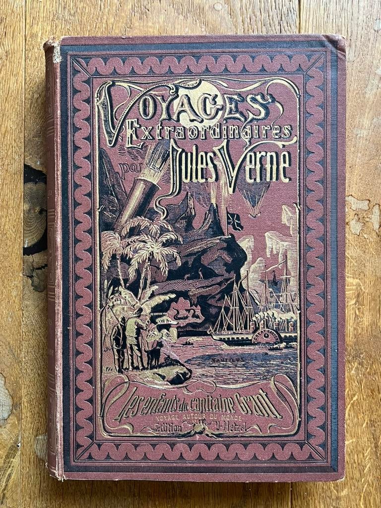 Jules Vernes - Les enfants du captain Grant, Ophalen of Verzenden
