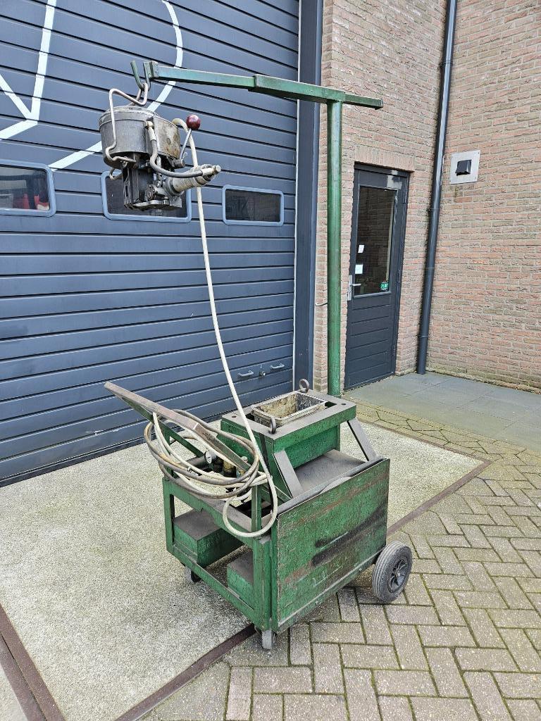Staalband omsnoering pneumatisch, Ophalen, Gebruikt