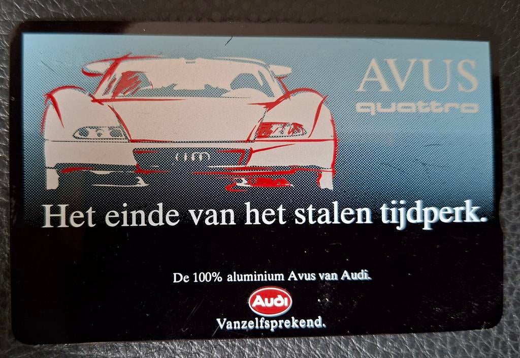 Telefoonkaart Audi Avus PTT telecom, Verzamelen, Ophalen of Verzenden