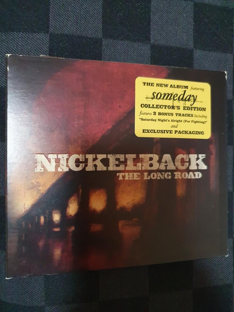 Nickelback the long road digipack collector's edition, Verzenden, Gebruikt, Poprock