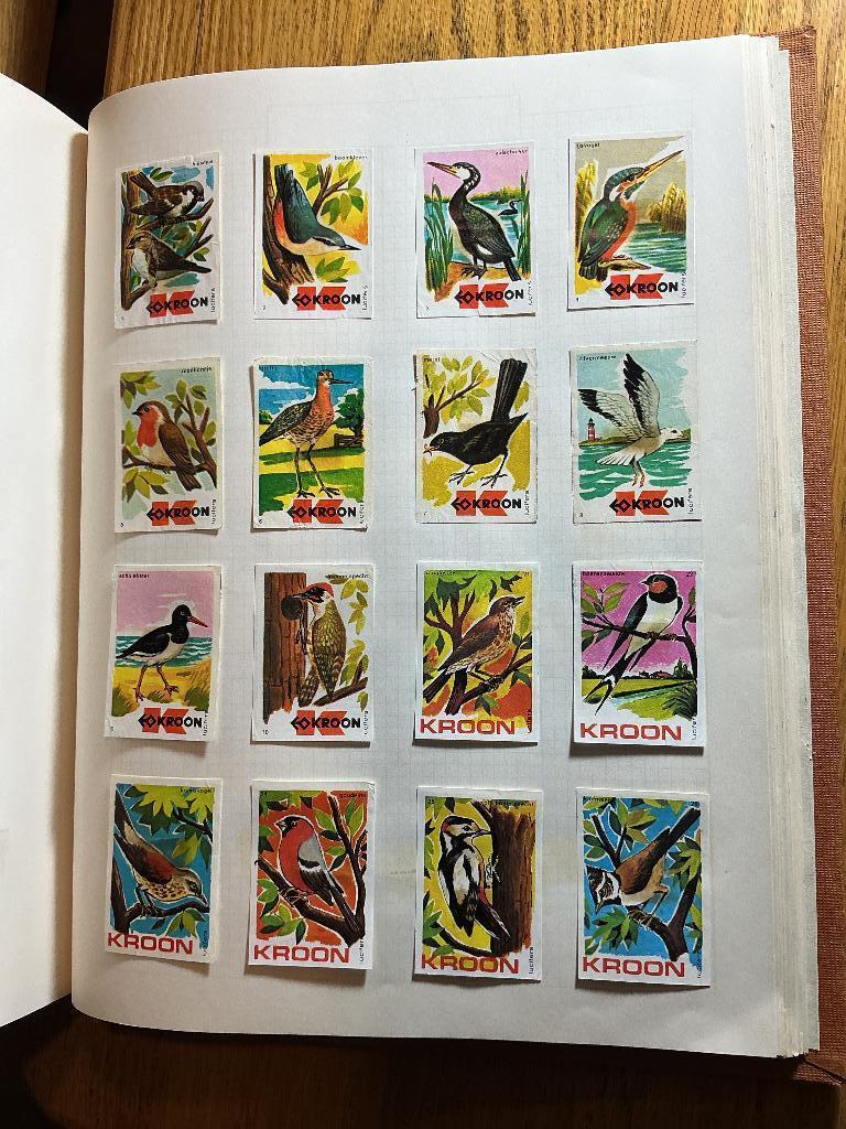 Lucifermerken Kroon vogels, Verzenden, Gebruikt, Luciferdoosjes of -merken