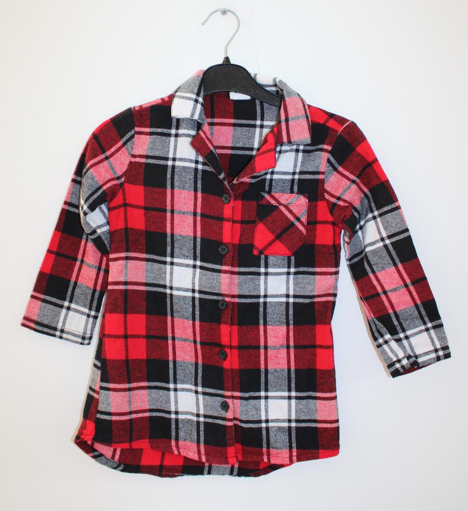 Flanel nachthemd van Hema 98/104, Nacht- of Onderkleding, Meisje, Ophalen of Verzenden, Zo goed als nieuw