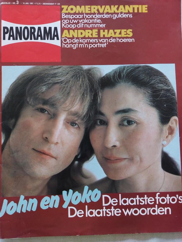 John Lennon, Ophalen of Verzenden, Zo goed als nieuw, Boek, Tijdschrift of Artikel