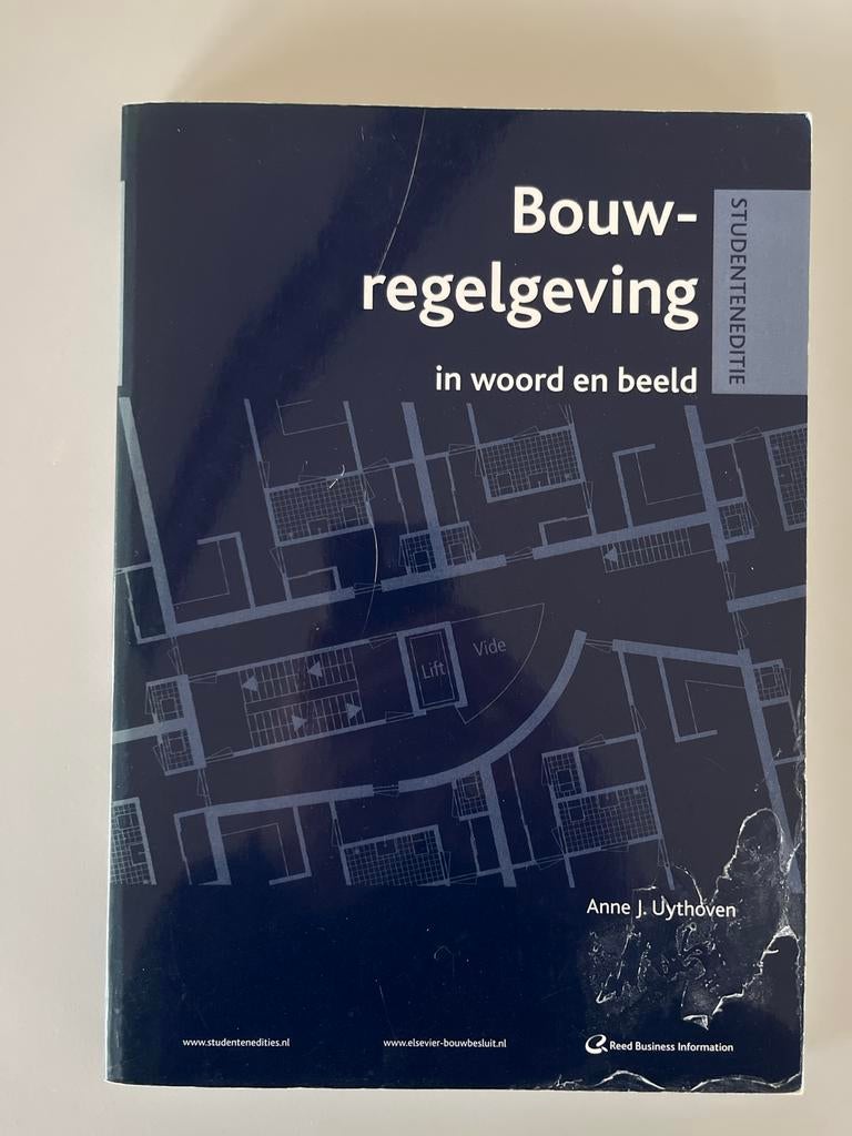 Bouwregelgeving - Anne J. Uythoven, Boeken, Ophalen of Verzenden, Beta, Gelezen, HBO