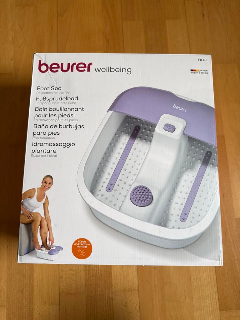 Beurer Voet Spa - Zo goed als nieuw!, Ophalen of Verzenden, Zo goed als nieuw
