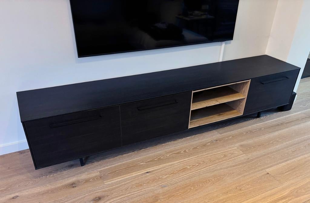 Nieuw TV-Meubel met 2 Deuren/ 1 Lade/ 2 Open  Lamulux L242, Huis en Inrichting, Kasten | Televisiemeubels, Ophalen, Overige materialen
