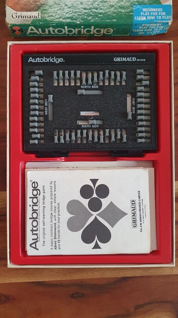 Autobridge, Auto Bridge Grimaud, solo bridge. Compleet. 5C8, Tweedehands verkoop, Tweedehands verkoop, Gebruikt, Ophalen of Verzenden
