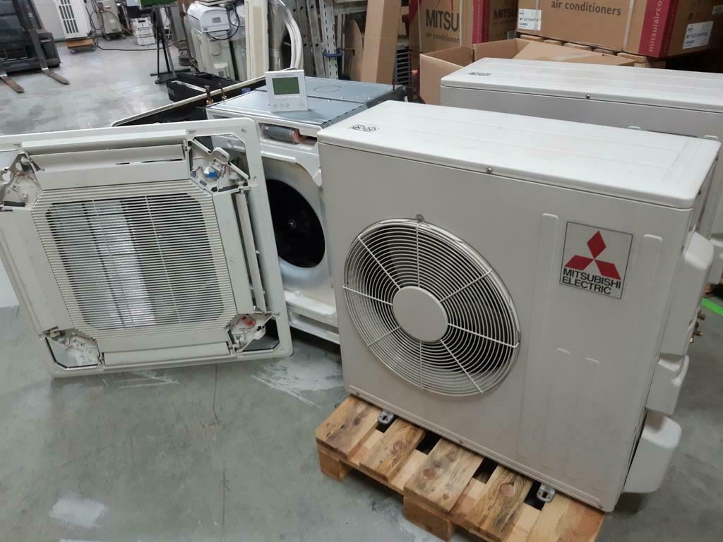 Mistsubishi electric  5 , 7 of 10 kw warmtepomp inverter, Ophalen of Verzenden, Zo goed als nieuw