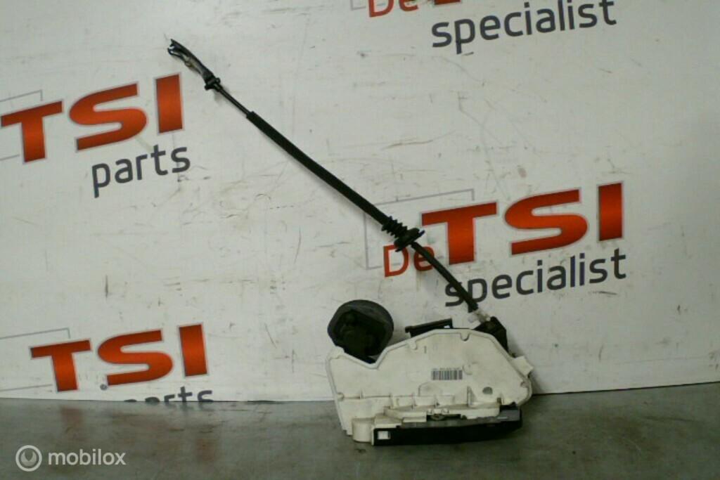 Deurslot Mechaniek RA ​​5K4839016H​ VW Golf VI ('08-'13), Gebruikt, Volkswagen, Ophalen of Verzenden, Volkswagen