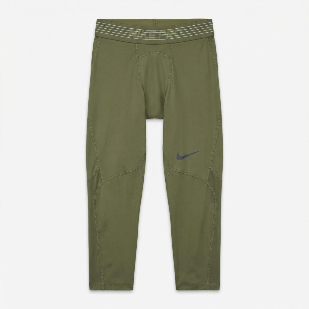 Nike Pro sportlegging heren Groen maat S nieuw met kaartjes, Maat 48/50 (M), Nike, Nieuw, Ophalen of Verzenden