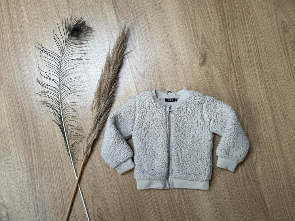 Leuke teddy jas - maat 110/116 - Terstal, Ophalen of Verzenden, Gebruikt, Jongen of Meisje, Jas
