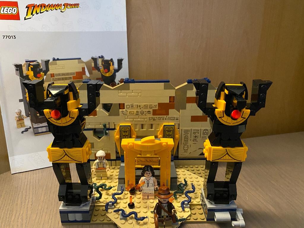 Lego 77013 Indiana Jones, Ophalen of Verzenden, Zo goed als nieuw, Complete set, Lego