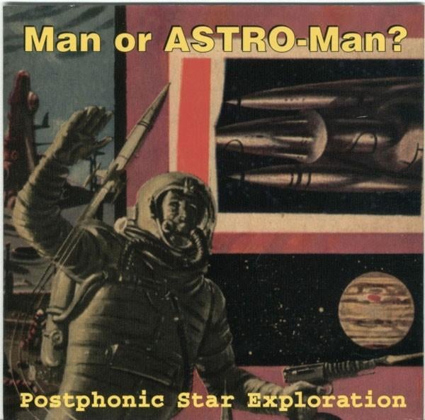 man or astroman/postphonic star exploration-garage/punk/surf, Verzenden, Overige formaten, Single, Zo goed als nieuw