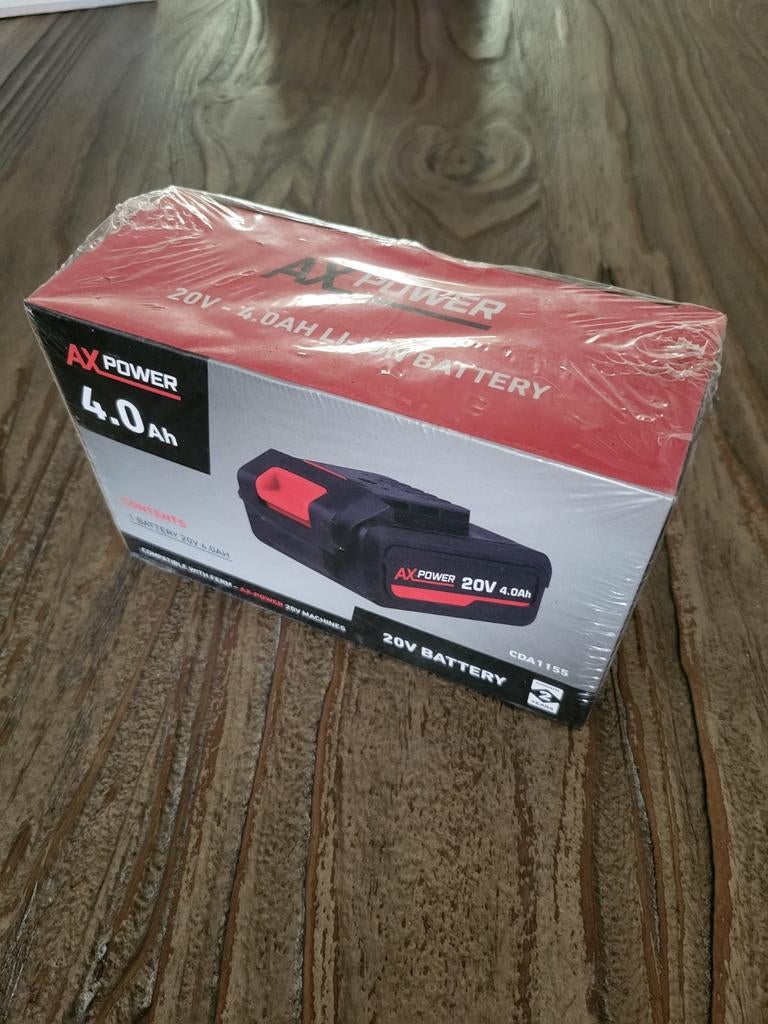 FERM - AX-POWER - CDA1155 - Accu - 20V - 4.0AH, Ophalen of Verzenden, Nieuw