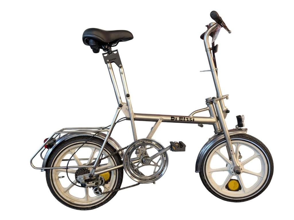 Vouwfiets Di-Blasi, 16 inch, RVS, zeer compact, garantie, Fietsen en Brommers, Fietsen | Vouwfietsen, Gebruikt, 16 tot 18 inch