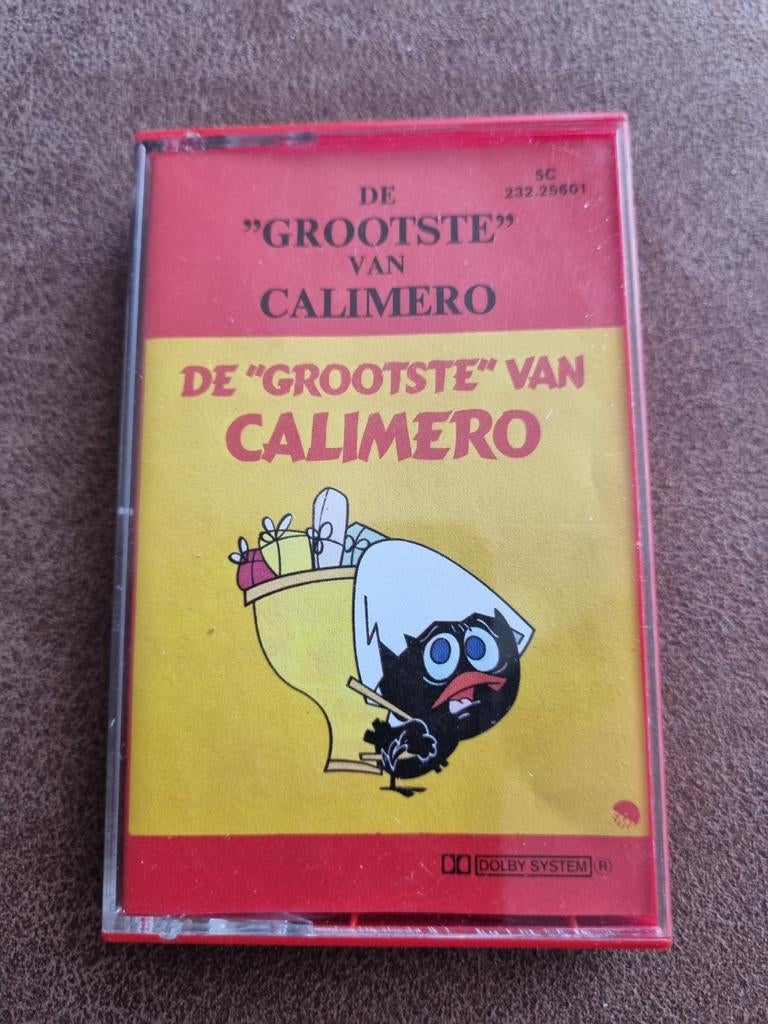 Calimero - De Grootste - Cassetteband, Kinderen en Jeugd, 1 bandje, Ophalen of Verzenden, Zo goed als nieuw