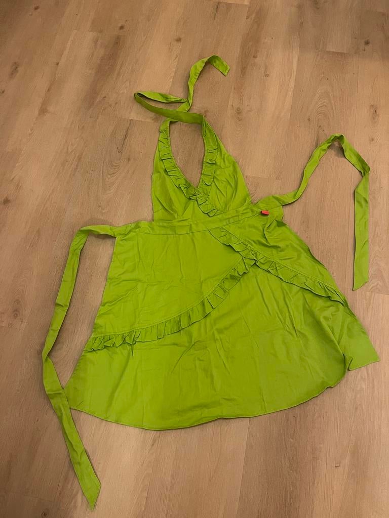 Pinnygirls London Groen Schort - Nieuw!, Maat 38/40 (M), Nieuw, Ophalen of Verzenden, Boven de knie