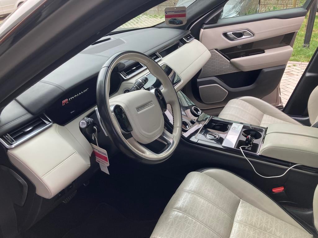 Land Rover Range Rover Velar 3.0 V6 300pk AWD AUT 2017 Grijs, Auto's, Automaat, 2993 cc, USB, Origineel Nederlands