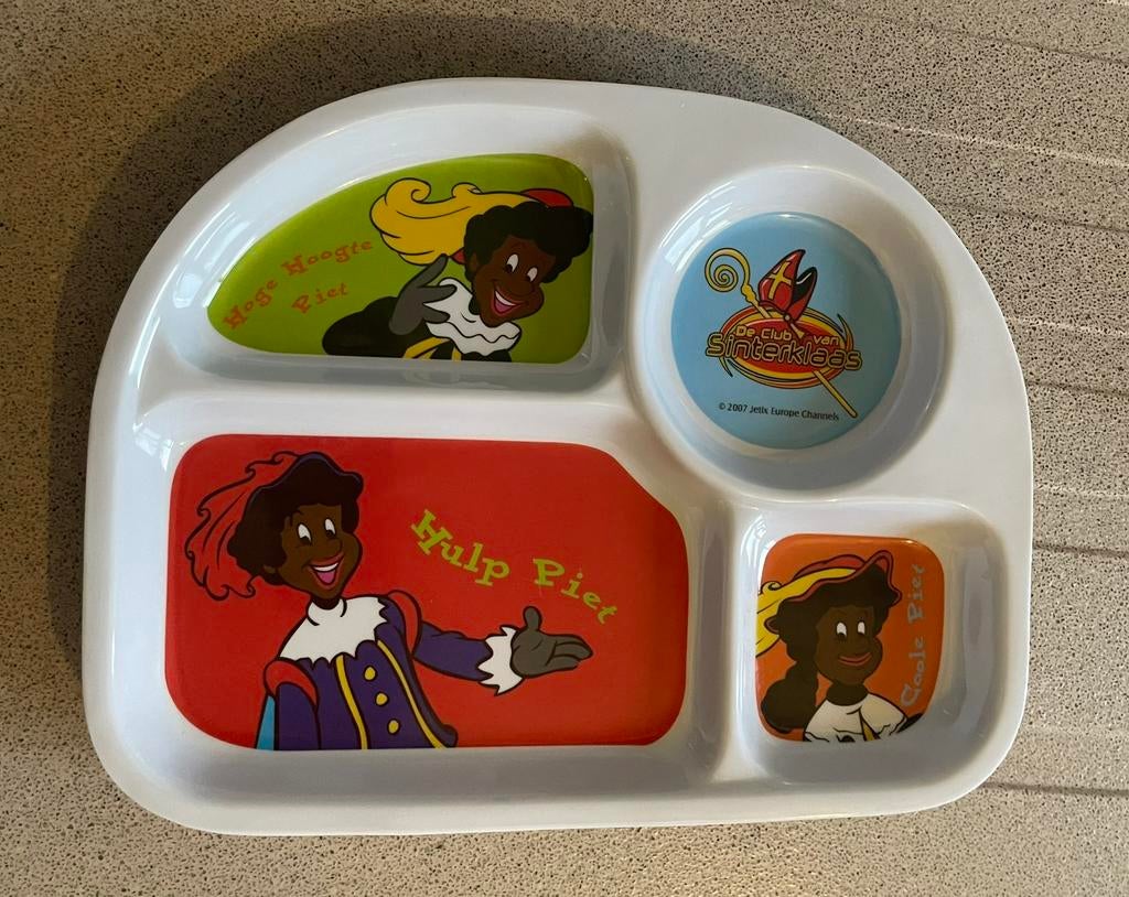4 vakjesborden bord de Club van Sinterklaas piet, Diversen, Sinterklaas, Ophalen of Verzenden, Zo goed als nieuw