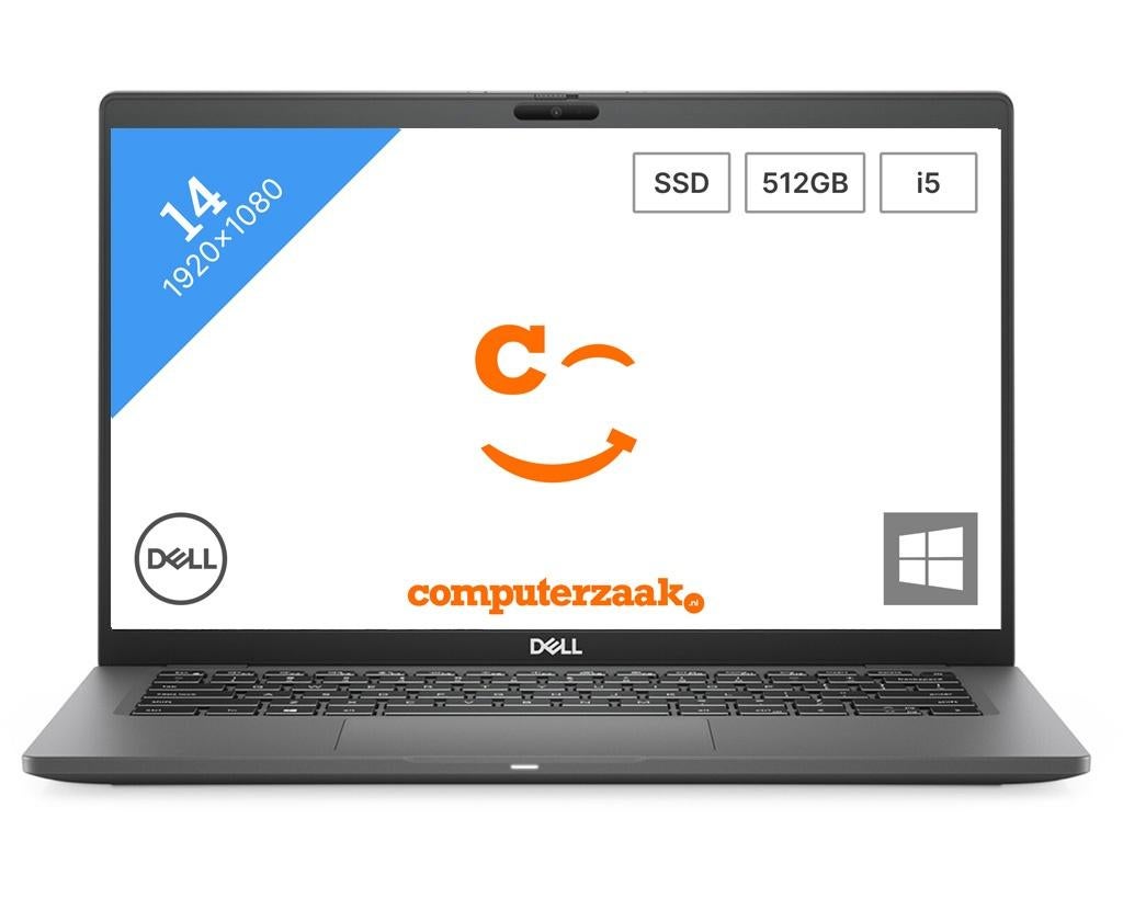 Dell Latitude 7410/Intel Core i5 1.70GHz/8GB/256GB M.2 SSD, Computers en Software, Windows Laptops, Refurbished, 14 inch, SSD
