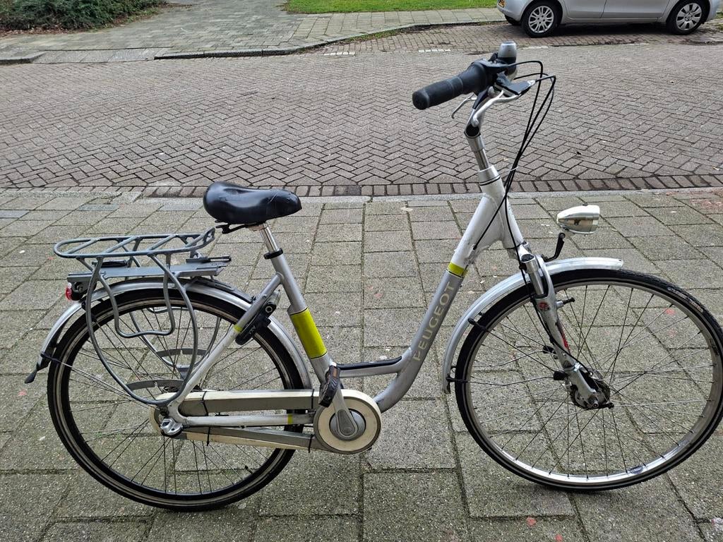Mooie Peugeot Damesfiets, Versnellingen, Ophalen, Overige merken, 53 tot 56 cm