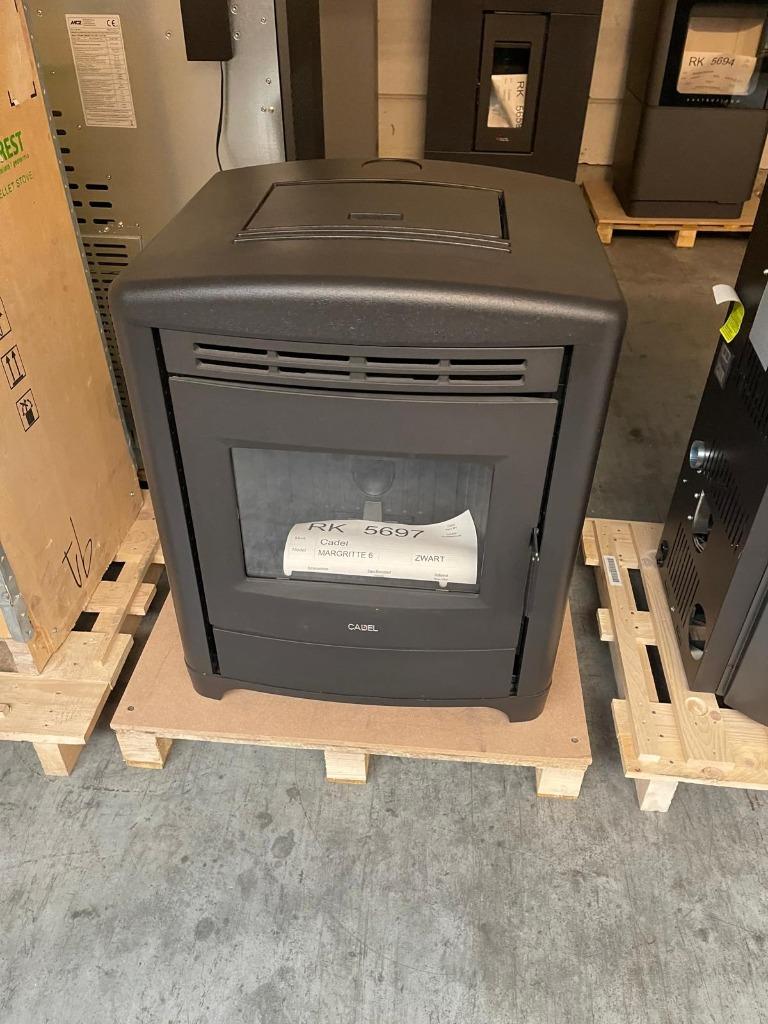 SHOWROOM MODEL PELLETKACHEL CADEL MAGRITTE 6, Ophalen, Overige brandstoffen, Nieuw, Pelletkachel