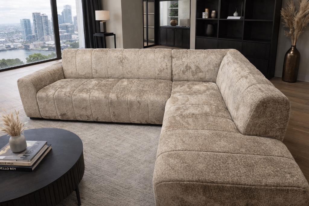 Hoekbank Tetris - blocksmodel voorraad NIEUW!, Huis en Inrichting, Nieuw, Ophalen of Verzenden, Stof, 150 cm of meer