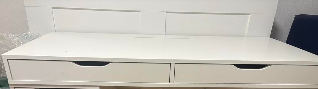 Ikea bureau blad exclusief kastjes, Ophalen of Verzenden, Zo goed als nieuw