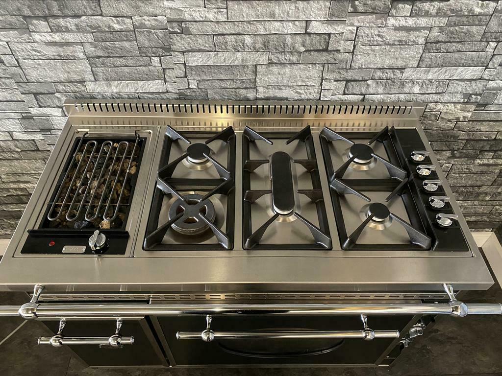 Luxe J. Corradi 5 pits met grill multifunctionele oven 120cm, 60 cm of meer, Ophalen of Verzenden, Zo goed als nieuw, Energieklasse A of zuiniger