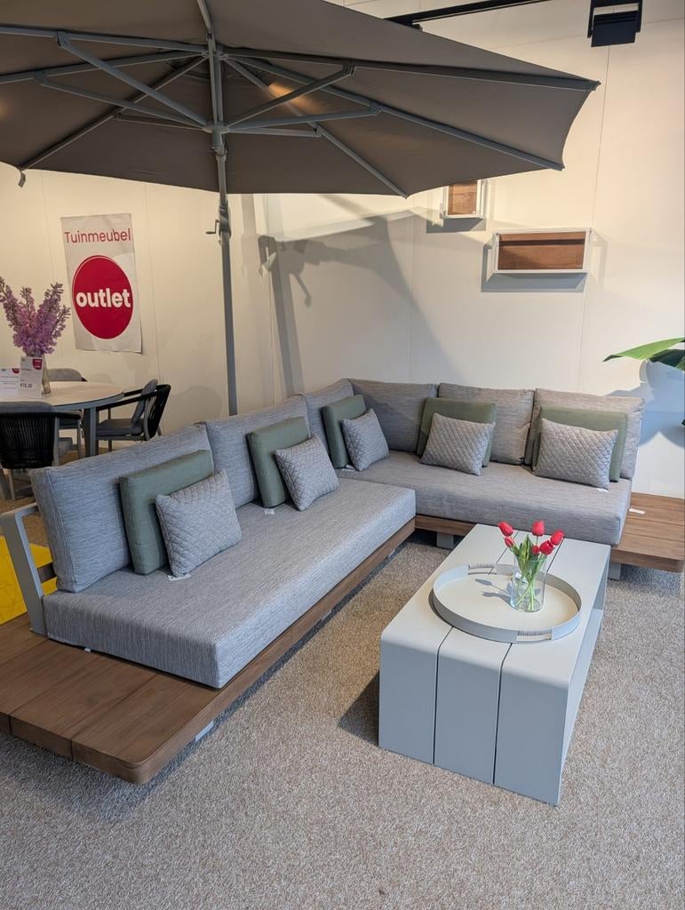 OUTLET APELDOORN, Ophalen, 5 zitplaatsen, Bank, Loungeset
