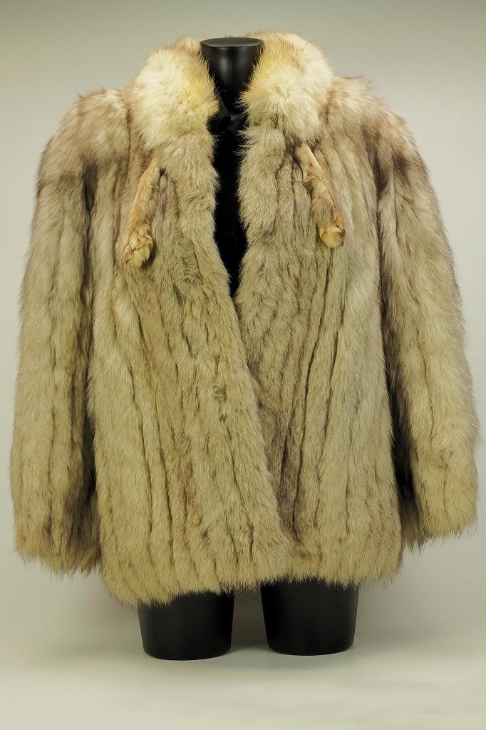 Bontjas vossenbont maat 42, Kleding | Dames, Jassen | Winter, Ophalen of Verzenden, Zo goed als nieuw, Maat 42/44 (L), Beige