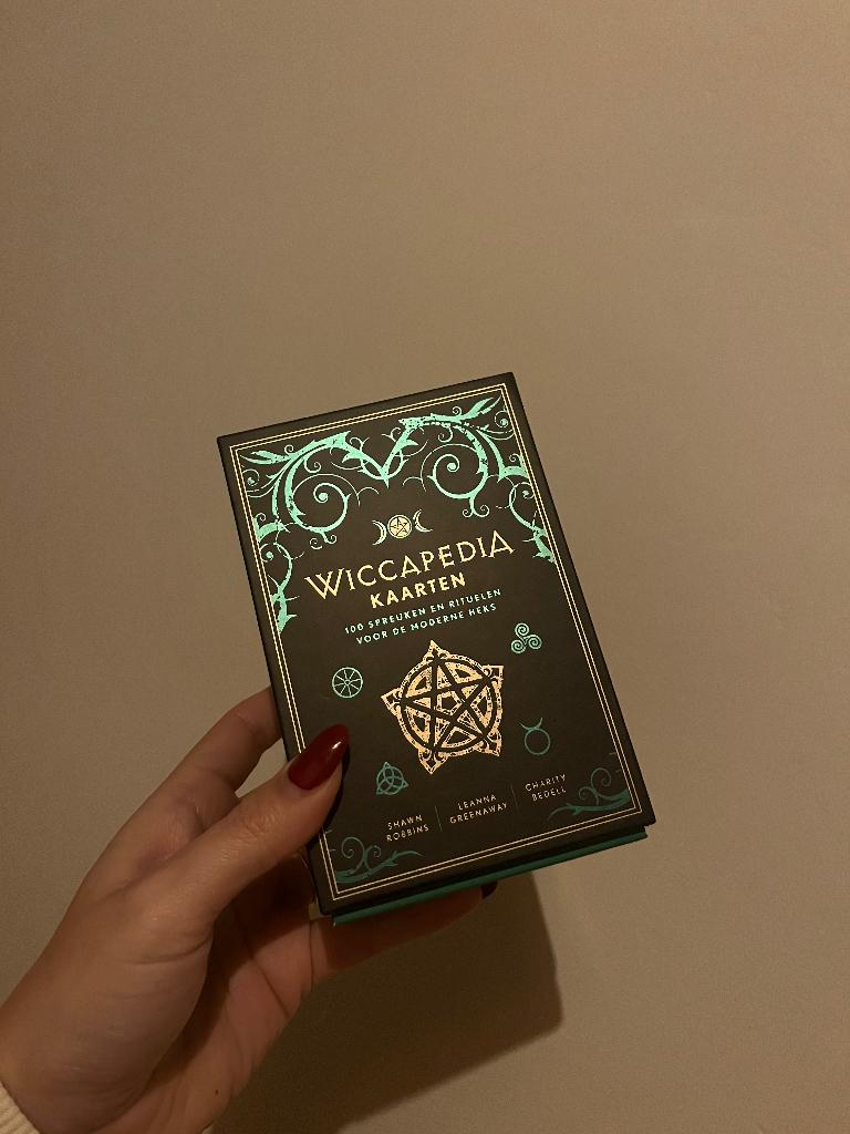 Kaartendeck Wiccapedia - 100 spreuken/rituelen (Nederlands), Ophalen, Nieuw, Tarot of Kaarten leggen, Overige typen