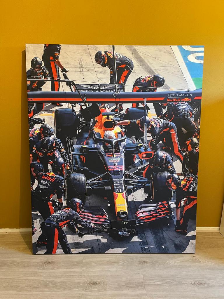Poster Max verstappen, Ophalen, Rechthoekig Staand, Deurposter of groter, Zo goed als nieuw