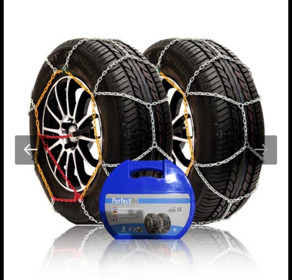 Te huur: sneeuwkettingen 9mm - 245/45R19, Ophalen of Verzenden, Nieuw